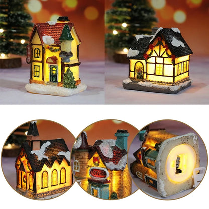 Cozy Christmas House Light – Warm Glow Holiday Décor