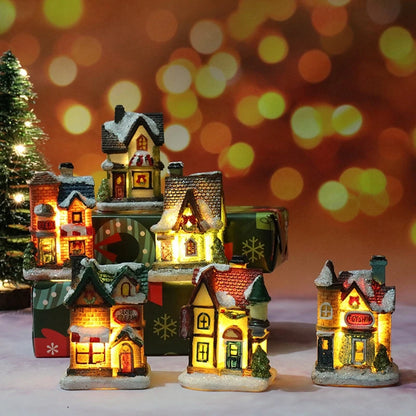 Cozy Christmas House Light – Warm Glow Holiday Décor