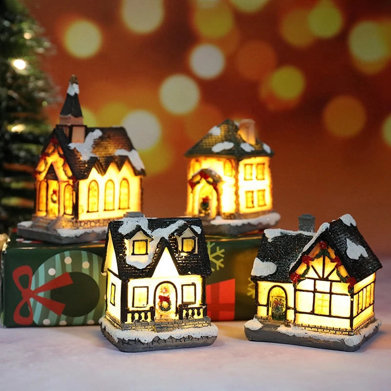 Cozy Christmas House Light – Warm Glow Holiday Décor