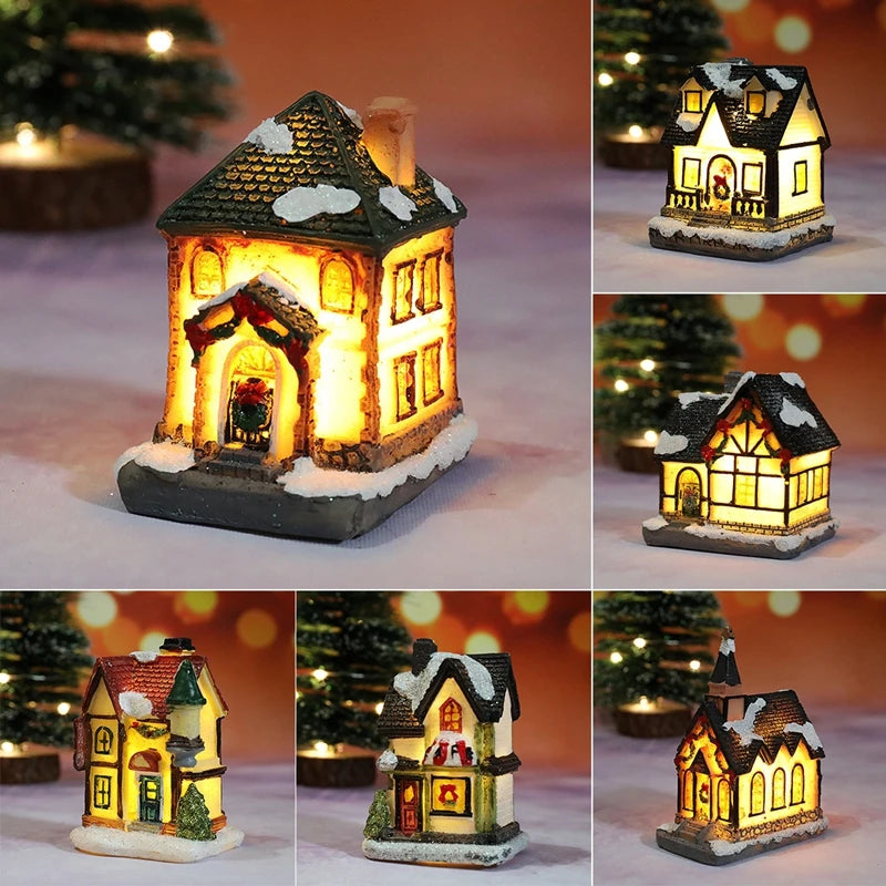 Cozy Christmas House Light – Warm Glow Holiday Décor