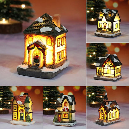 Cozy Christmas House Light – Warm Glow Holiday Décor