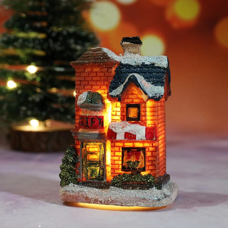 Cozy Christmas House Light – Warm Glow Holiday Décor