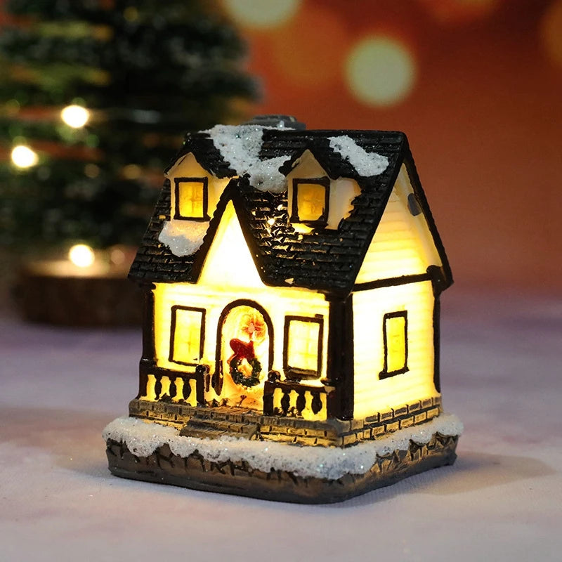 Cozy Christmas House Light – Warm Glow Holiday Décor