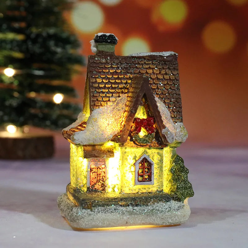 Cozy Christmas House Light – Warm Glow Holiday Décor