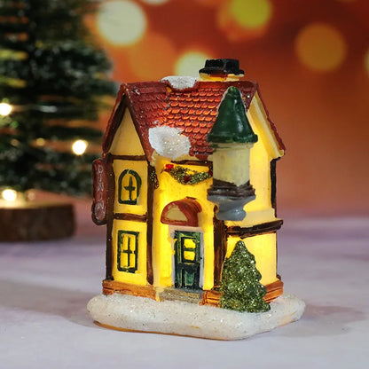 Cozy Christmas House Light – Warm Glow Holiday Décor