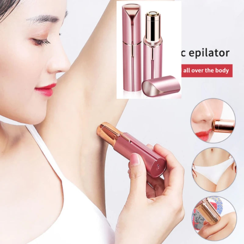 USB Rechargeable Facial Epilator – Painless & Elegant Hair Removal