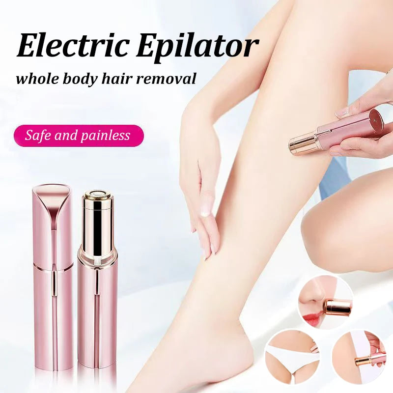 USB Rechargeable Facial Epilator – Painless & Elegant Hair Removal
