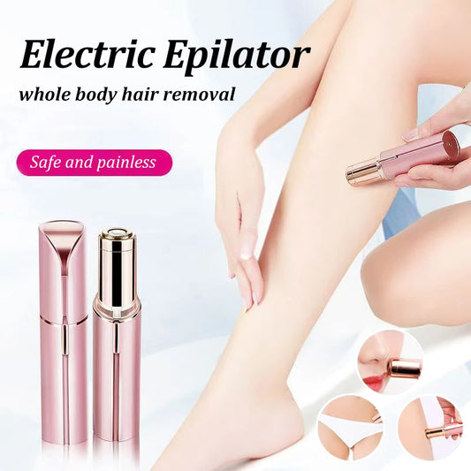 USB Rechargeable Facial Epilator – Painless & Elegant Hair Removal