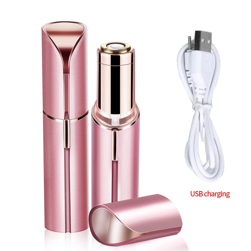 USB Rechargeable Facial Epilator – Painless & Elegant Hair Removal