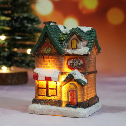 Cozy Christmas House Light – Warm Glow Holiday Décor