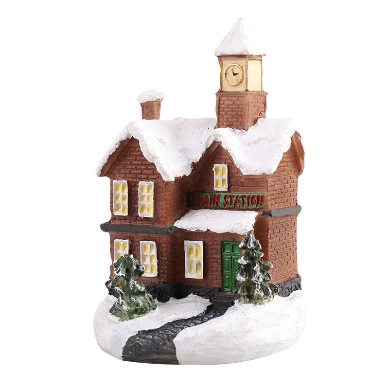 Cozy Christmas House Light – Warm Glow Holiday Décor