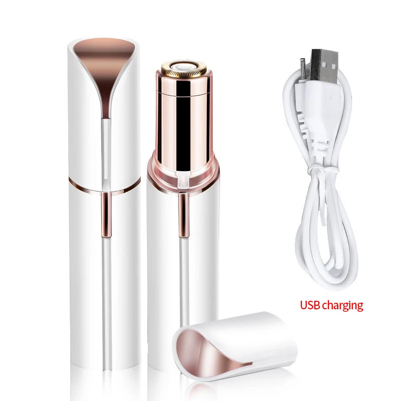 USB Rechargeable Facial Epilator – Painless & Elegant Hair Removal